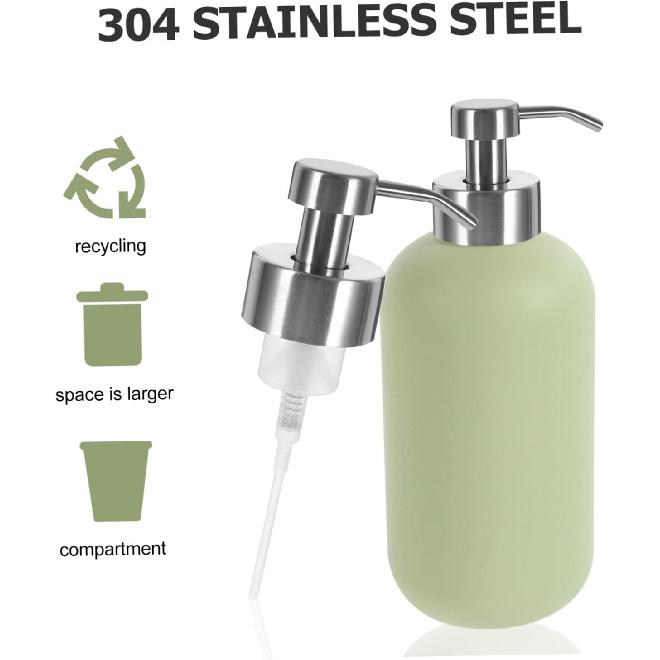 2pcs Foam Soap Dispenser Replacement Pump Head for Hand Soap, Shampoo, Mousse