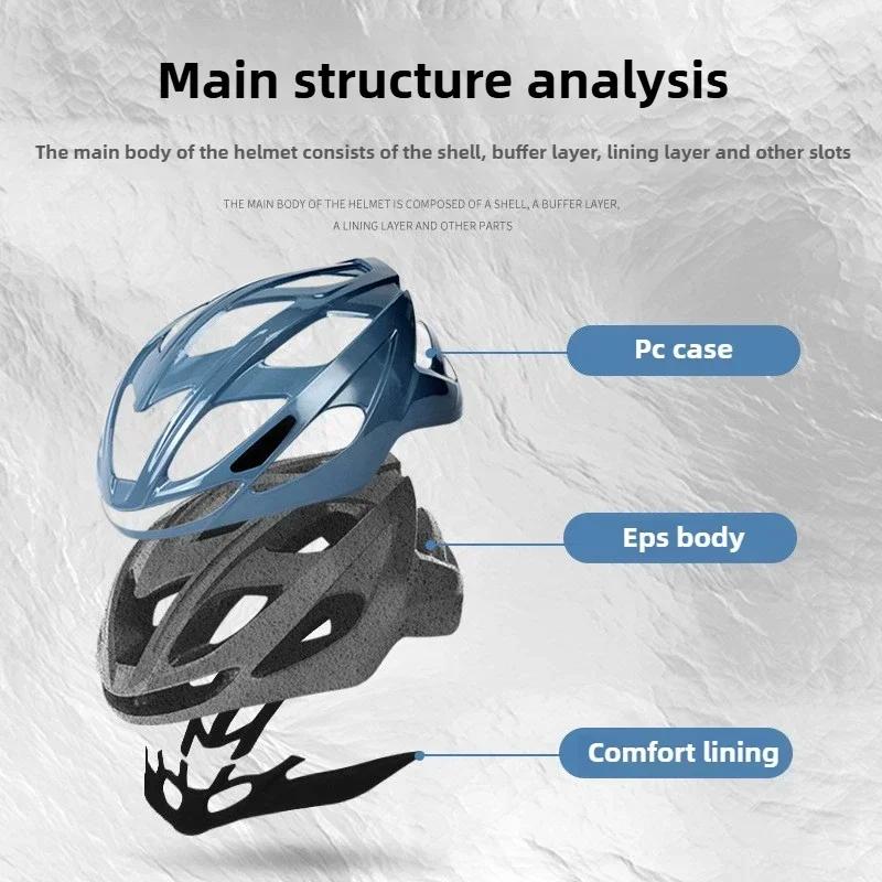 Bicycle Helmets 19 Hole Road Bike Scooter for Men and Women Sports Racing Riding Cycling Helmet Ultralight MTB Bicycle Helmet