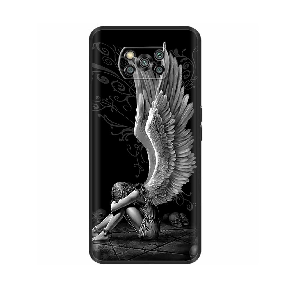 For Xiaomi Poco X3 NFC Case Printed Cartoon Silicone Back Cover Soft Bumper Phone Case For POCO X3 Pro X 3 TPU Case Funda 6.67''