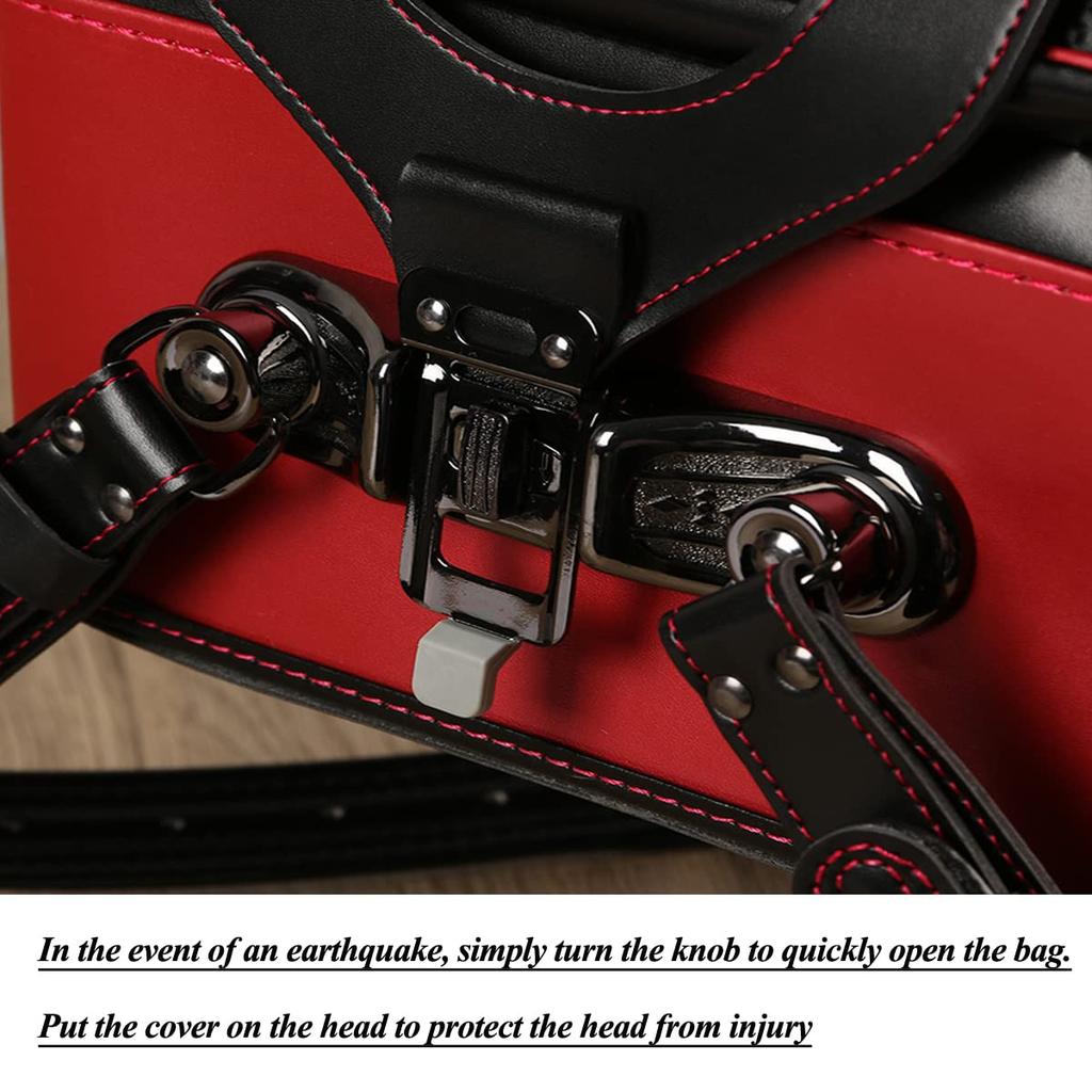 Leawin 2023 Model Large Capacity School Bag for Boys and Made of Premium Synthetic Leather with Automatic Lock and Waterproof Perfect for School