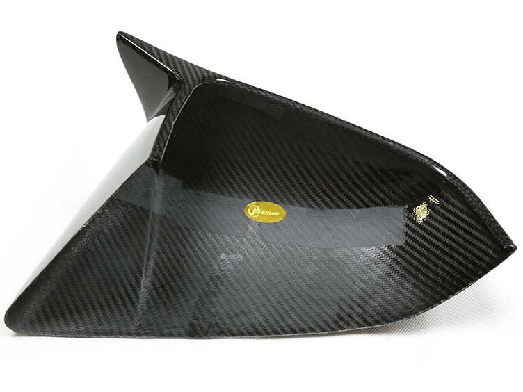 Tesla Model X Carbon Fiber Rearview Mirror Cover
