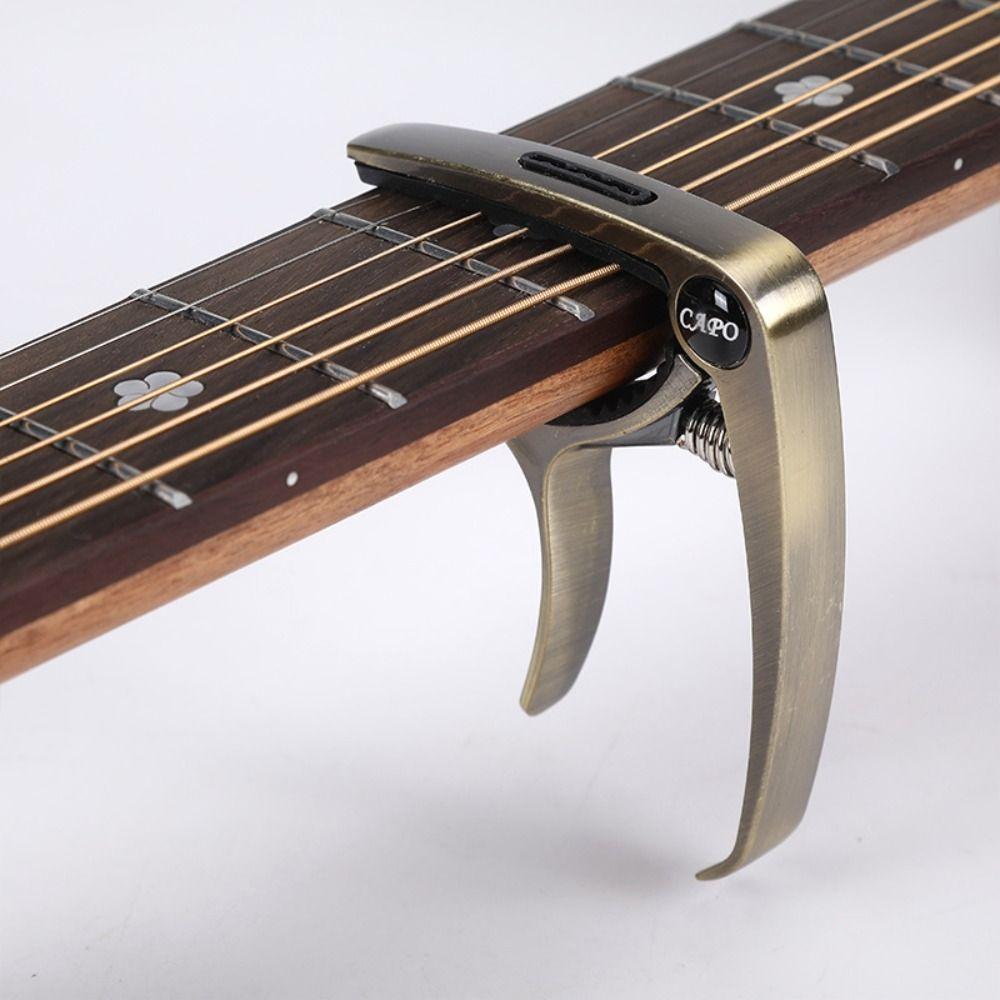 Clip Aluminum Zinc Zinc Alloy Tone Adjust Tuning Clamp Key Trigger Capo Guitar Capo Guitar Clamp Guitar Tuner