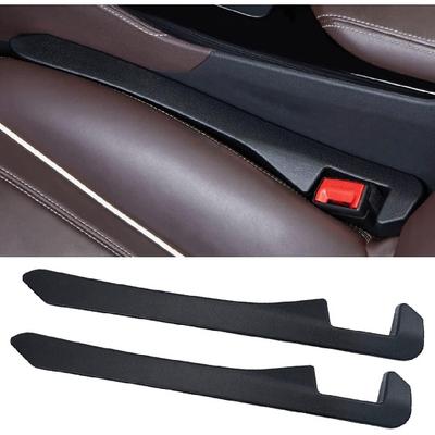 LYCARESUN Pachet de 2 Umplutură Spațiu Scaun Auto, Dop Universal pentru Spațiul Scaunului Auto pentru a Umple Spațiul Dintre Scaun și Consola, Oprire Cădere Obiecte, Negru