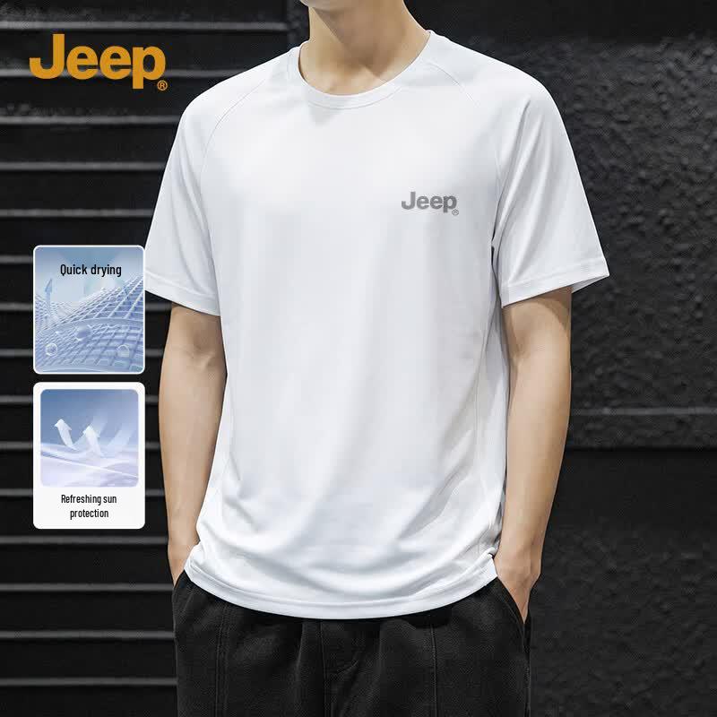 JEEP Men s Moisture-Wicking Quick-Dry T-Shirt 2XL