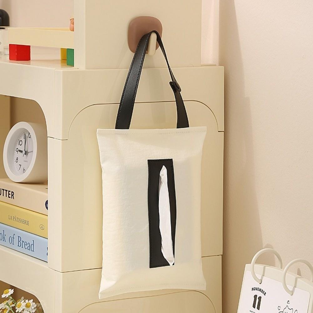 Foldable Hanging Tissue Box Portable Car Tissue Dispenser Napkin Holder Home Activities