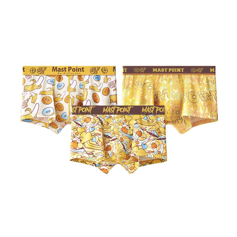 

Мужские боксеры-брифы Mai Zuo 5A из антибактериального хлопка 3XL