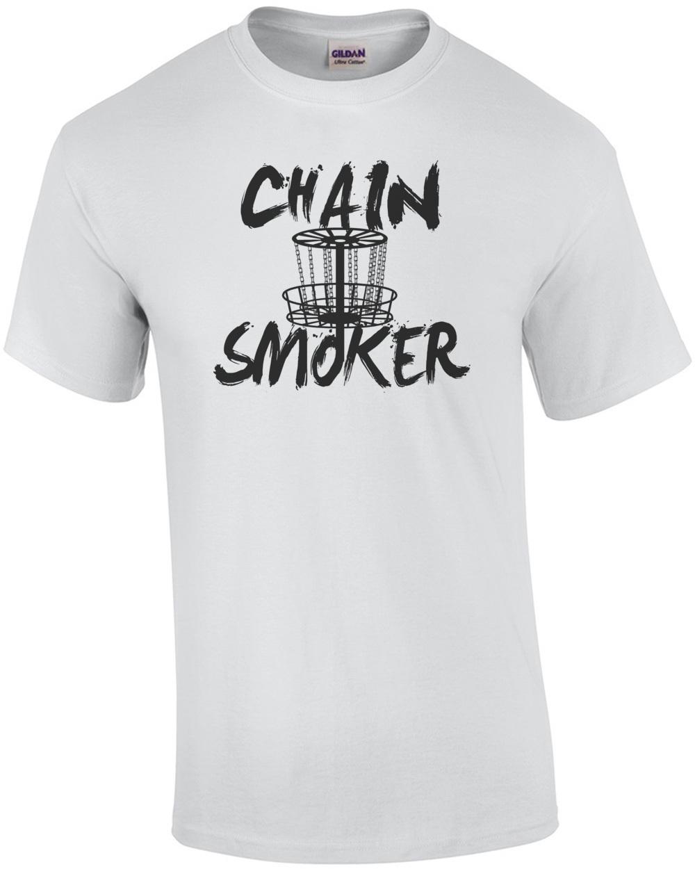 

Chain Smoker Disc Golf T-Shirt Unisex T-Shirt XL