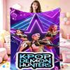 Kpop Demon Hunters Music Show Cartoon Anime Blanket Ultra Soft Throw Blanket For Bedroom Sofa Bed Party Decor New Year Gift