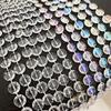 Seven-Color Transparent Crystal Bead Curtain for Wedding and Christmas Tree Decoration