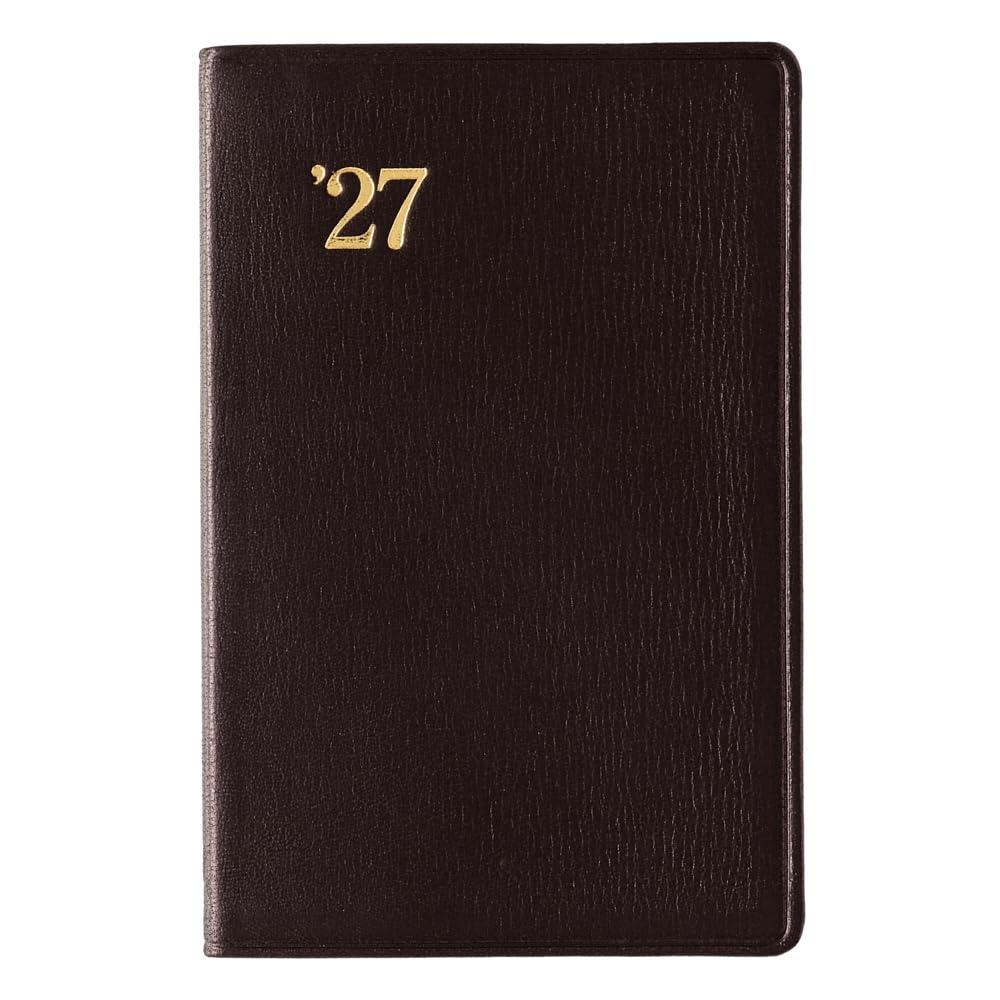 NOLTY Planner 2027 Weekly Gold Black 3121 (Starts December 2026)