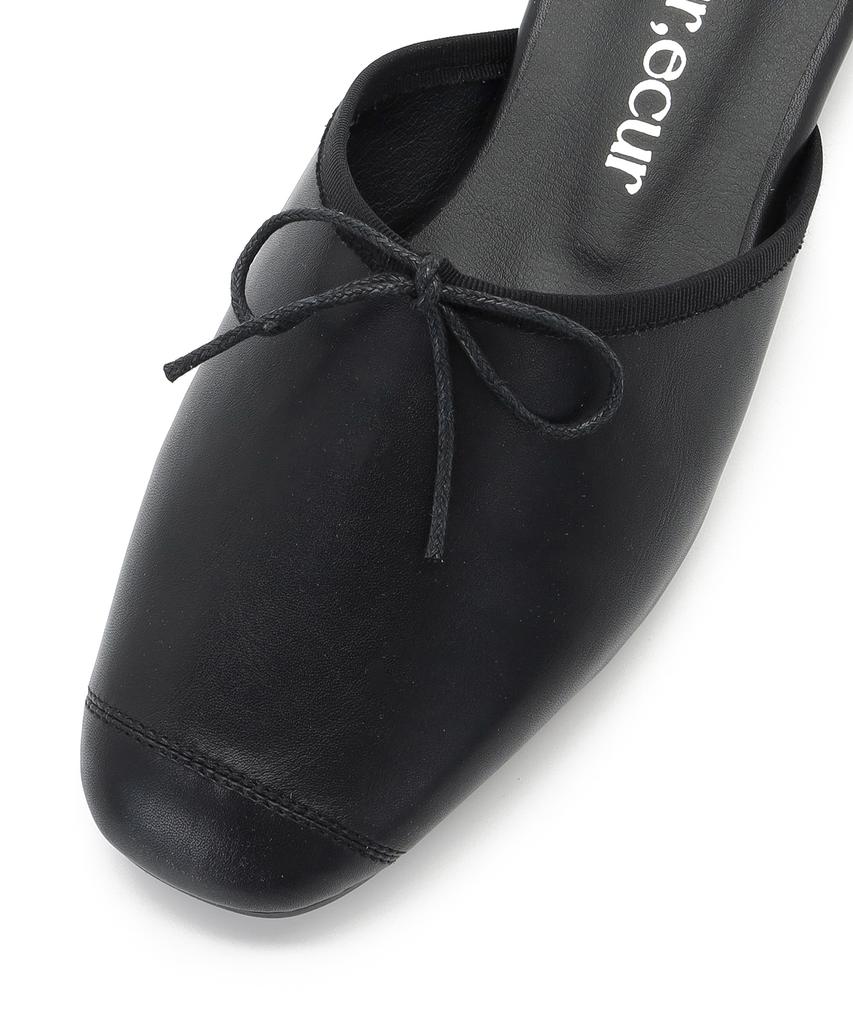 Recur Ecur Cecil Mule Black 1066