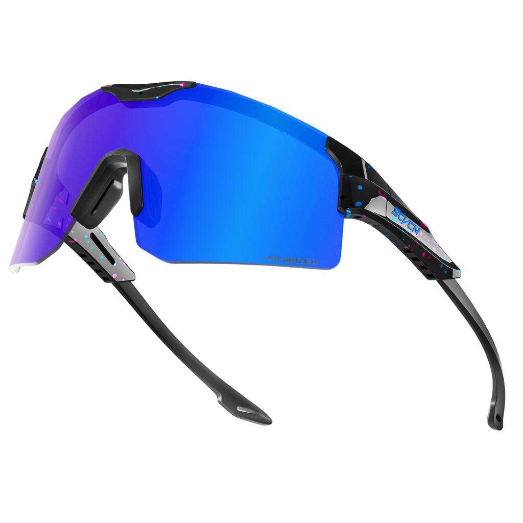 SCVCN Occhiali da Sole Polarizzati per Escursionismo Occhiali da Ciclismo per Uomo Sport MTB Occhiali da Montagna Donna Bicicletta Bici da Strada Protezione
