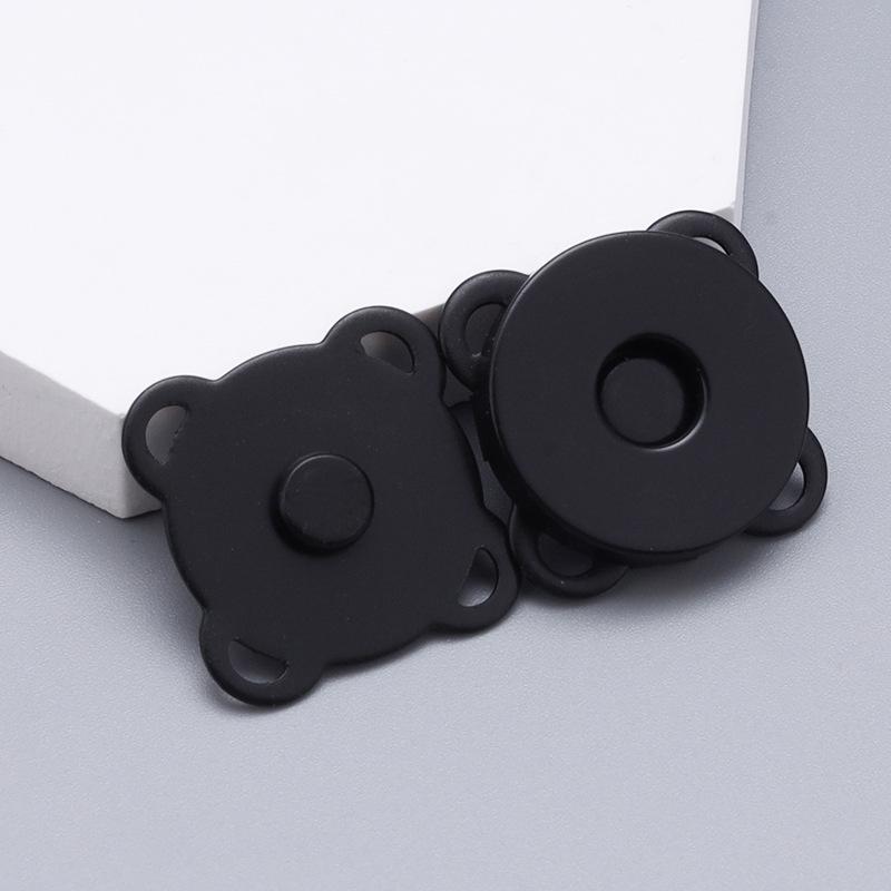 Plum Blossom Magnetic Snap Fasteners: Invisible, Colorful Male-Female Buckles for Bags & Clothes