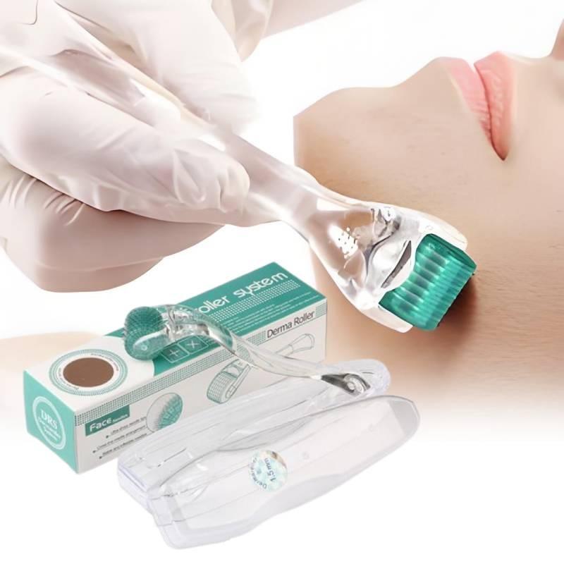 Roller Needles Micro Needle System Skin Anti Ageing Acne Stretch Cellulite Marks
