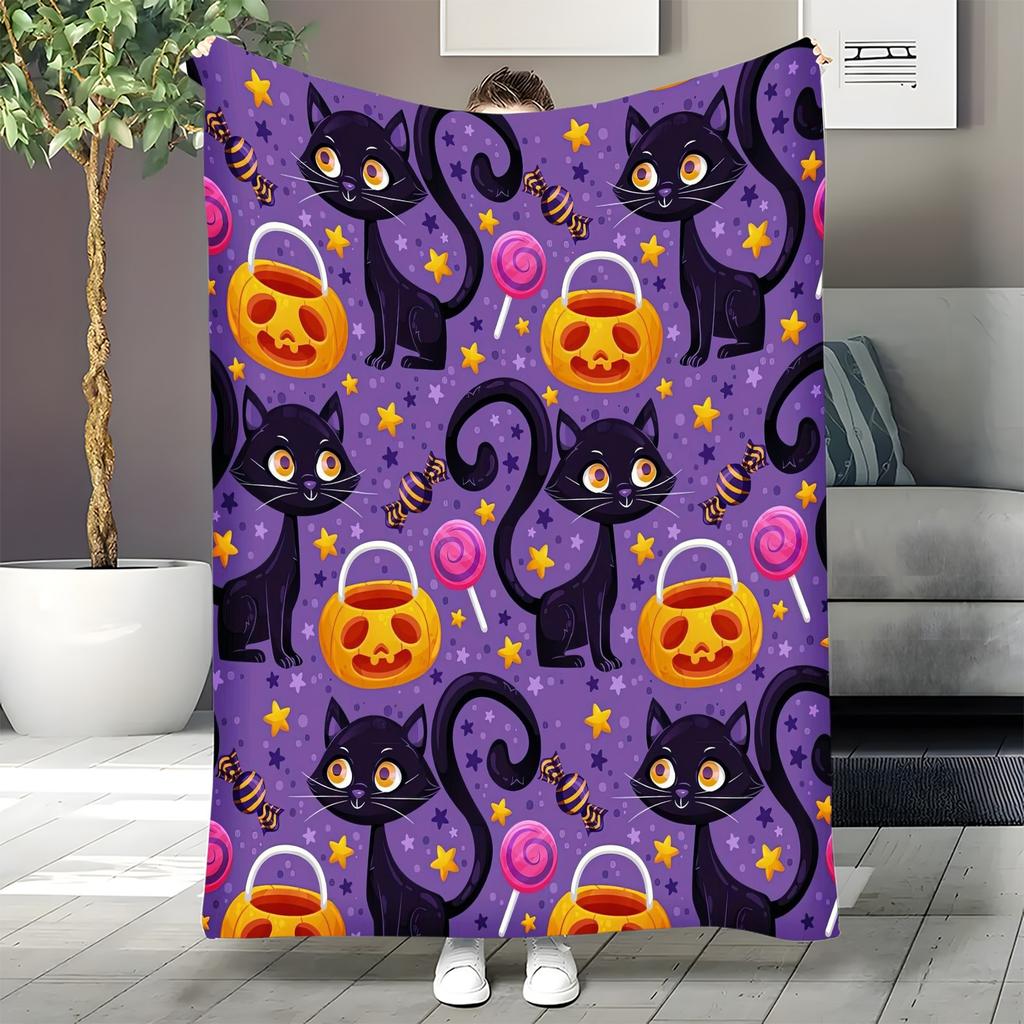 Halloween Print Blanket