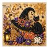 DIY Handmade Wall Hanging Decorations Halloween Christmas Faux Pearl Diamond Painting Kit, Rhinestone Art Craft Decor Set for Adults, Holiday