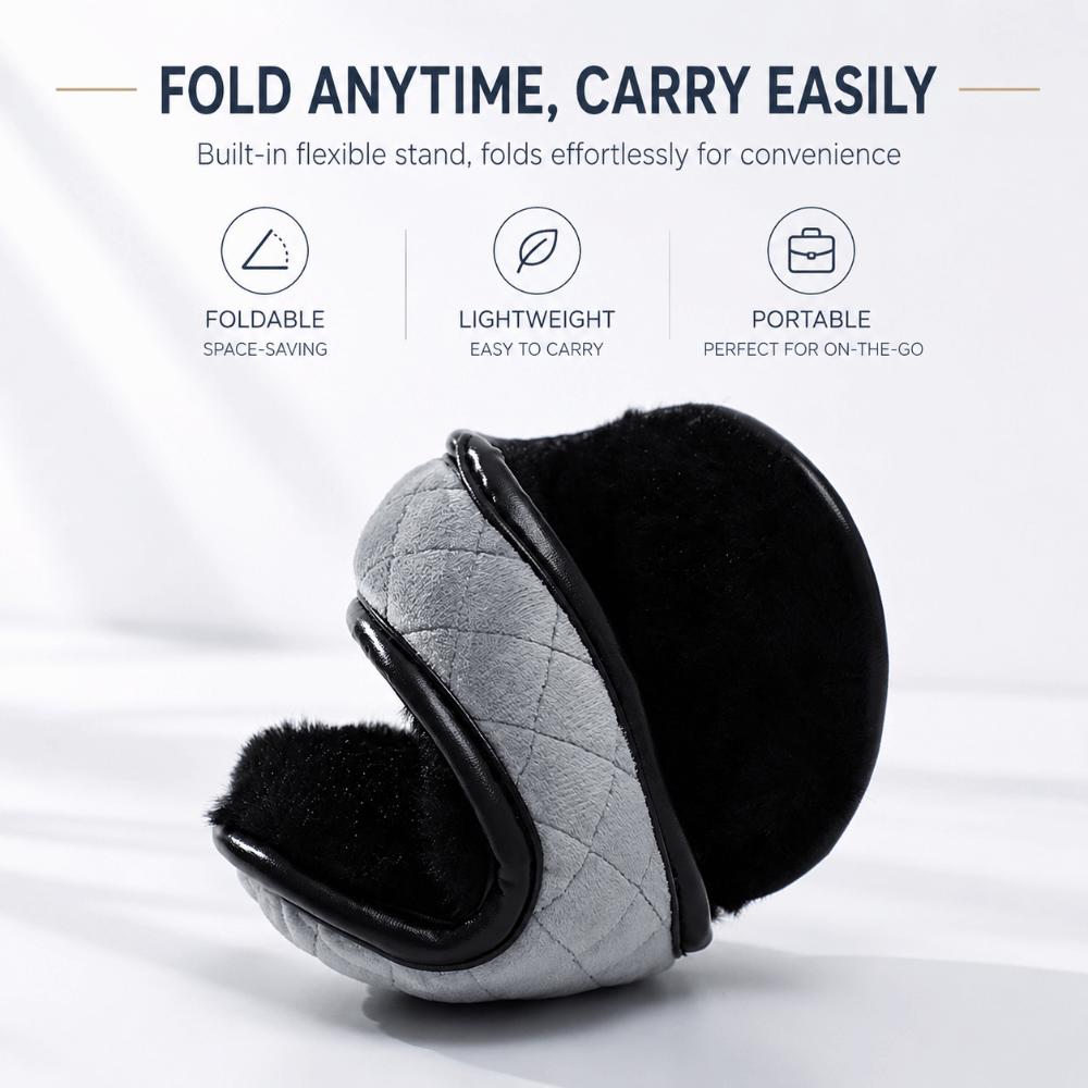 Folding Plush Earmuffs Warm Earflap Protection Fashion Winter Earmuffs for Men