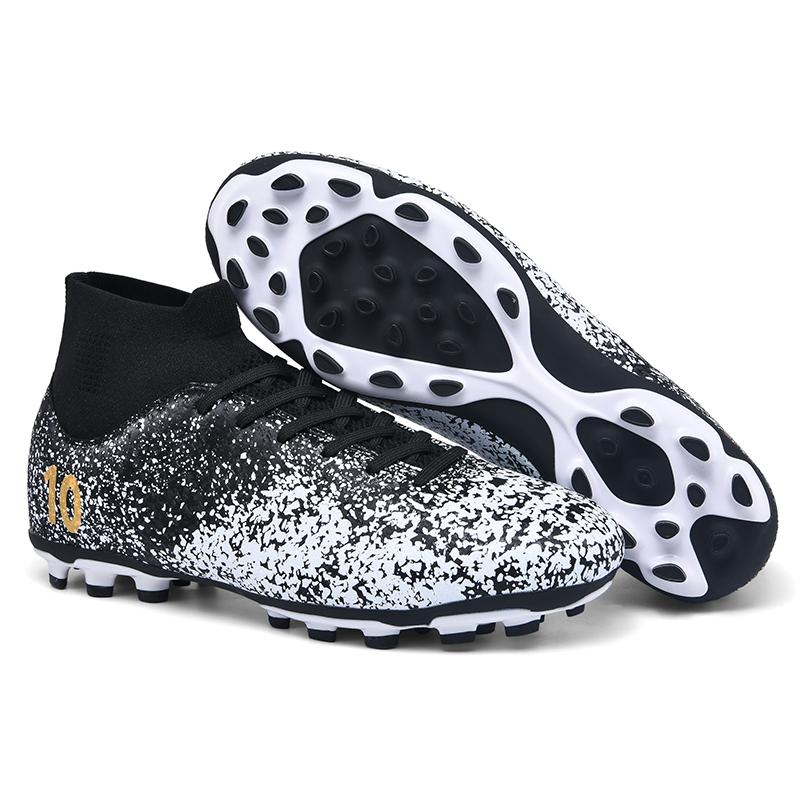 

Модные новые мужские футбольные бутсы большого размера с длинными шипами, повседневная удобная спортивная обувь, модная легкая износостойкая нескользящая обувь 47