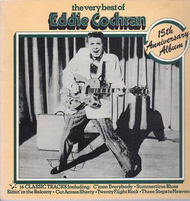 LP Schallplatte EDDIE COCHRAN  The Very Best Of Eddie Cochran  15 UAG29760 United Artists  1975 UK Rock Gebraucht