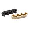 10pcs 14413 4x4 Wedge Facet Building Blocks Moc House Accessories Compatible with Brick Construction Children Toys Gift Box