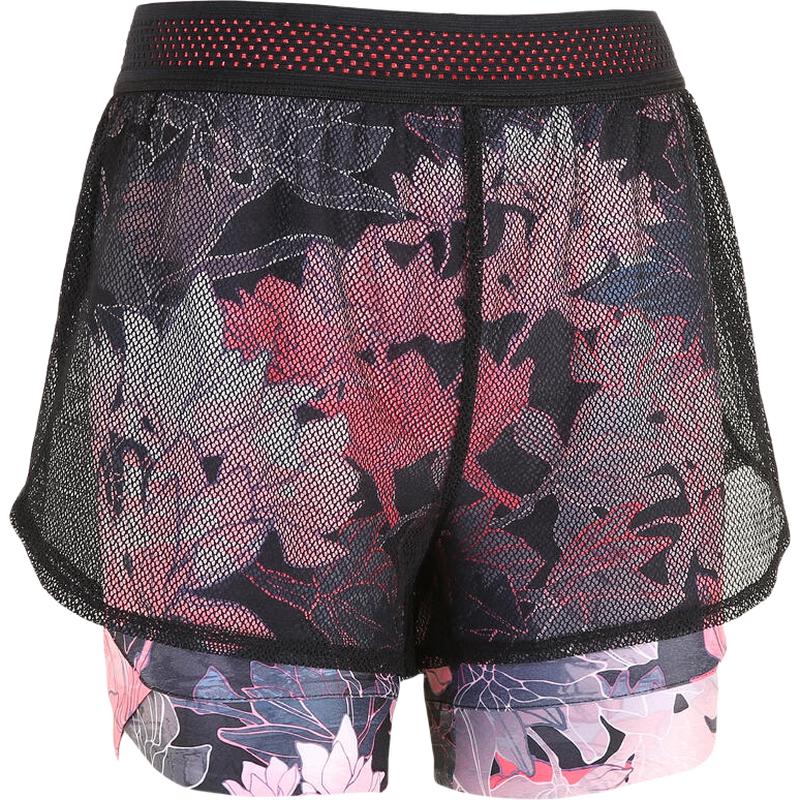 

Женские тренировочные шорты Decathlon с эффектом двухслойности, защищающие от открывания XXS