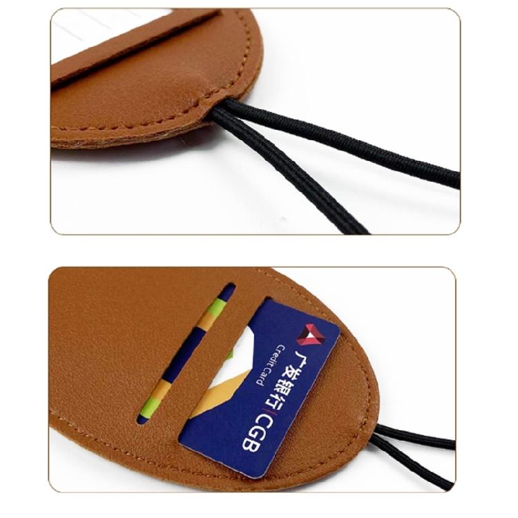 PU Baggage Label with Adjustable Elastic Cord Quickly Identify Your Baggage