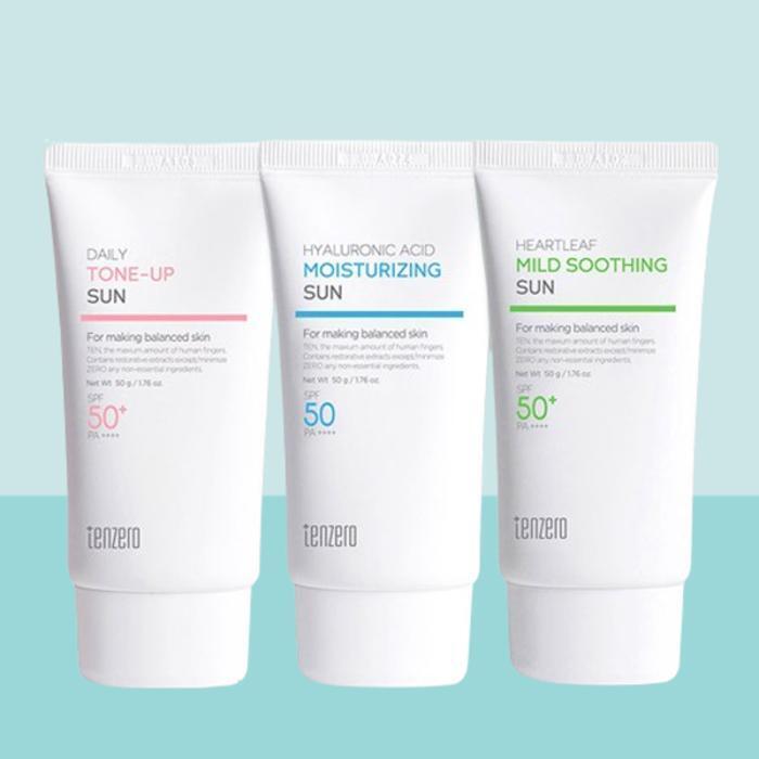 [1+1] Non-sticky Moisturizing/Tone-up/Hyaluronic Acid Sunscreen (50g x 2) (14333117) 03. Hyaluronic acid sunscreen