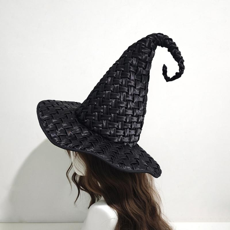Halloween Wizard Hat Funny Witch Hat Witch Caps Wizard Costume Accessories for Masquerades Party Decor Cosplay Props