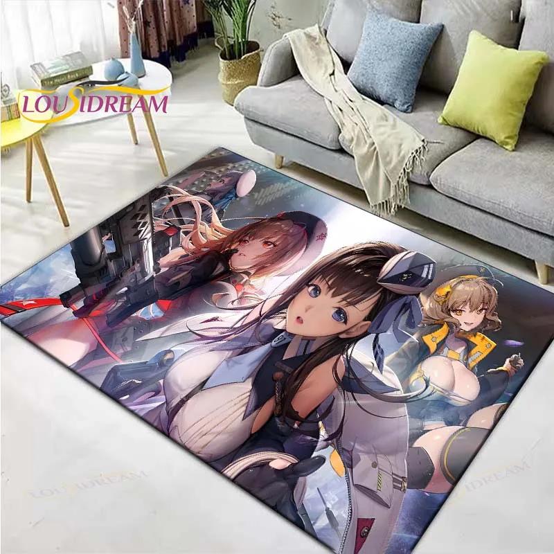 Hot Game Characters Nikke Goddess of Victory Carpet Outdoor Rug Area Rug Non-slip Carpet Bedroom Decor Carpet for Gift
