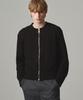 Moonsun Unisex, Bold Zip-Up Cardigan / Black