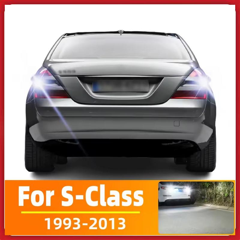 

2X светодиодный фонарь заднего хода для Mercedes Benz S-Class W220 W221 C215 C216 Аксессуары 1998-2013 2009 2010 2011 2012 Запасной задний фонарь 6000K