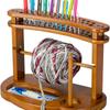 Wooden Desktop Crochet Yarn Beaded Multi-layer Storage Rack Wool Storage Rack Desktop Crochet Rack