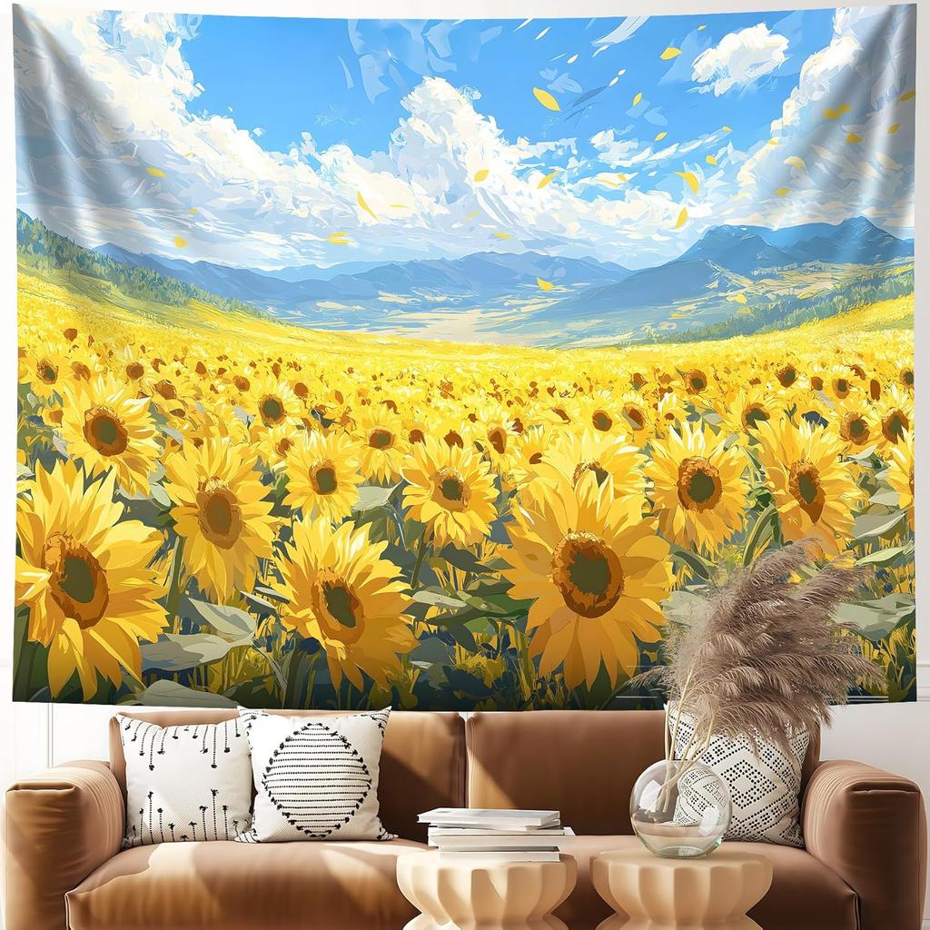Tapestry for Bedroom Landscape Wall Hanging Tapestries Nature Scenery Tapestry for Home Office Dorm Indoor and Outdoor Decoratio