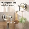 Yousheng Suction Cup Wall Hook 360 Degree Swivel Storage Hook No Drilling 6-Claw Ceiling Hook for Kitchen Utensils Bathroom And Entryway