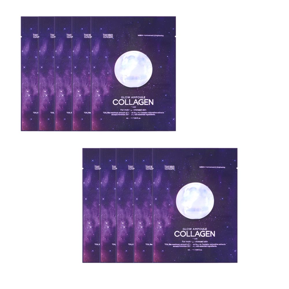 

TENZERO Glow Ampoule Collagen Mask 25ml 10EA