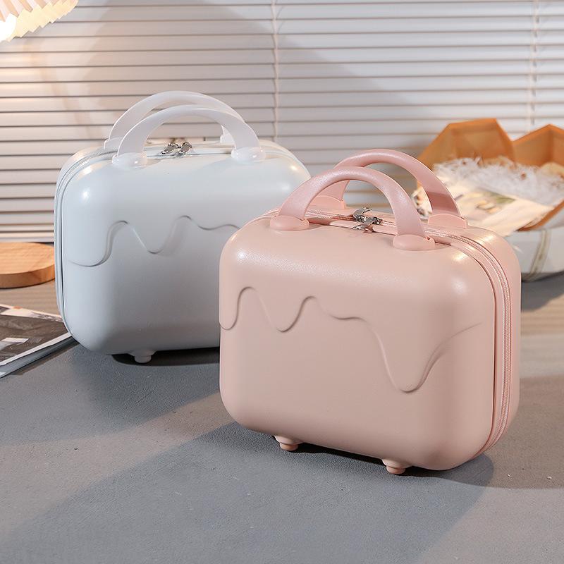 New Arrival! Lightweight and Portable 13-inch Cosmetic Storage Box, Perfect for Carry-On Luggage, Makeup Organizer on the Go