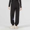 Puma Solid Pattern Printed Lace-Up Knitted Sports Pants Women Bottoms Black 539965-01