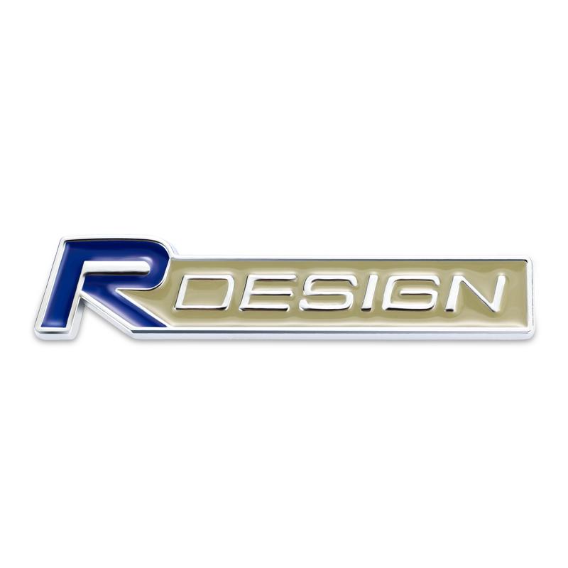 gbnkr10 1Pcs 3D Metal Stickers Car Body Trunk Decal For Volvo XC60 XC40 V60 V40 XC90 XC70 V50 S60 V70 S90 AWD S80 T6 V90 EX30 EX90 ES90