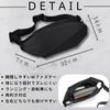Capprecier Crossbody Waist Running Stylish Men's Small, Lightweight, Bag, Bag, Water-Repellent, Waterproof, Compact, Pouch, One-Shoulder Bag, (Gray)