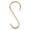 Metal Hook - Rayher Hobby - 2.6x6.1 Cm - 4 Pieces - Yellow - Interior