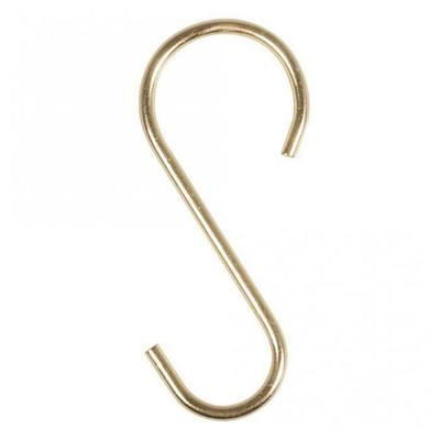 Metal Hook - Rayher Hobby - 2.6x6.1 Cm - 4 Pieces - Yellow - Interior