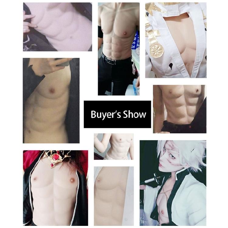 Realistic Fake Muscle Suit For Costume Parties And Photo Props Seamlessly Wear Comfortable Fit Elastic Muscle Enhancer