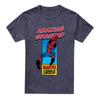 Marvel Comics Mens Amazing Grandad Spider-Man Corner Box Heather T-Shirt