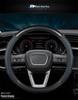 BYD Qin Plus Carbon Fiber Steering Wheel Cover: Non-Slip, All-Season, for Qin Plus DMI