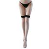 Black Silk Women's Anti-hook Silk Splicing Lace Black Emotional Stockings Open-file Sexy Pantyhose Stockings Women