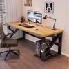 Modern Solid Wood Computer Desk for Home & Office