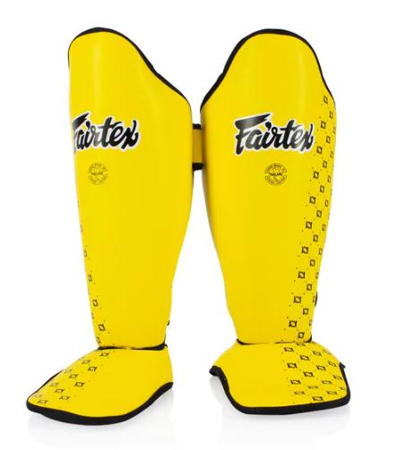 Fairtex Shin Guards SP5 Yellow XL