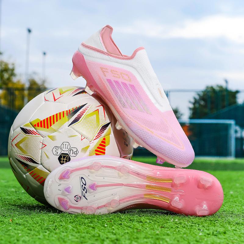 Herren Fußballschuhe Hallenschuhe Lange Stollen Spiel Futsal Fußballschuhe Training TF Ultraleicht Atmungsaktiv Nocken Dropshipping