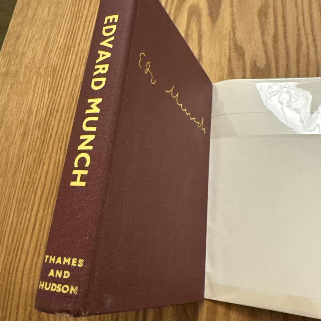 [USED] Edward Munch Art Book (English)