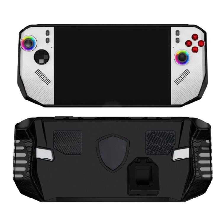 

Shockproof Cooling Enhancing Protective Case Cover For Claw 8 Ryzen Edition Handheld Consoles With Multiple Angled Stand чорний